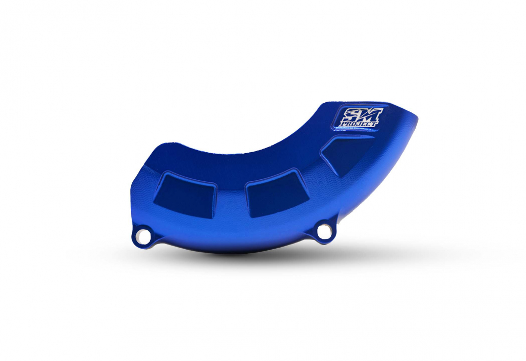 Protezione carter frizione TM Racing 250-300Fi 4tempi - blu - SM Project  CNC special parts