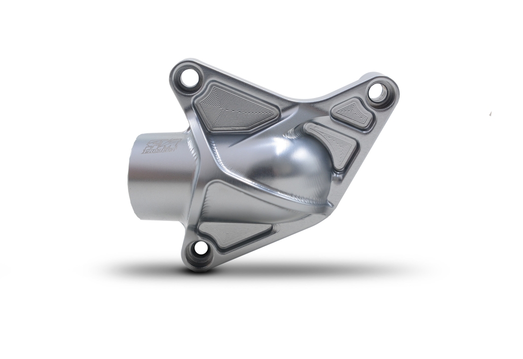 Water pump cover Ducati 937-939-950-1200-1260 engines (Titanium grey) - SM  Project - SM Project